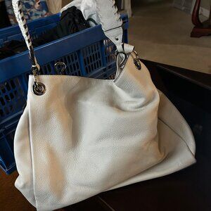 Vince Camuto White Shoulder Bag